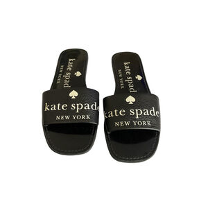 Women's Kate Spade Black Slides Size 6